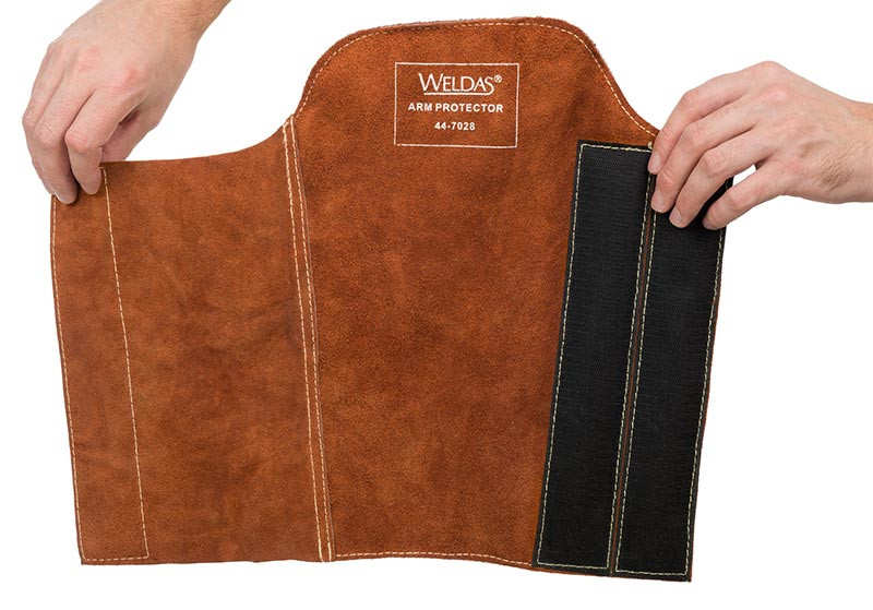 WELDAS® COMFOflex® Schweißerhandschuhe, braun, Rindspaltleder, lange Ausführung, Größe L WELDAS® COMFOflex® Schweißerhandschuhe, braun, Rindspaltleder, lange Ausführung, Größe L