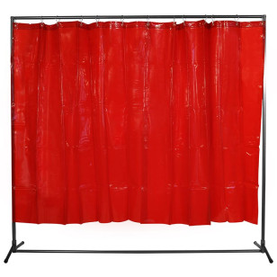 ANFINDO Schweißerschutzwand Viper 2000, 2 Vorhänge 0,4 mm, 1600x 1400 mm ANFINDO Schweißerschutzwand Viper 2000, 2 Vorhänge 0,4 mm, 1600x 1400 mm