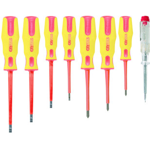 KS TOOLS ERGOTORQUE VDE Schraubendreher-Satz, PH+Schlitz, 8-teilig KS TOOLS ERGOTORQUE VDE Schraubendreher-Satz, PH+Schlitz, 8-teilig