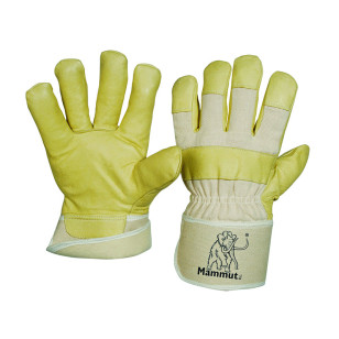 LEIPOLD Mammut® Schweinsnarbenleder- Winterhandschuhe, gelb, Größe 11 , VPE = 6 Paar