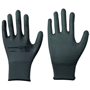 LEIPOLD Solidstar® Feinstrick-Handschuhe mit Polyuretan-Beschichtung, grau, Größe 10, VPE = 12 Paar LEIPOLD Solidstar® Feinstrick-Handschuhe mit Polyuretan-Beschichtung, grau, Größe 10, VPE = 12 Paar