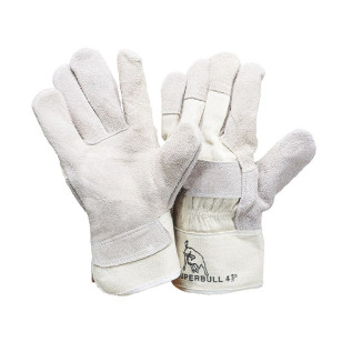 LEIPOLD Superbull 4® TOP- Rindkernspaltleder-Handschuhe, VPE = 12 Paar