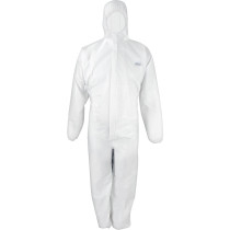ASATEX® Coverstar® Cool Chemikalienschutzoverall, KAT III, Typ 5 + 6, weiß