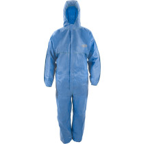 ASATEX® CoverTex® Chemikalienschutzoverall, Kat III, Typ 5 + 6, weiß