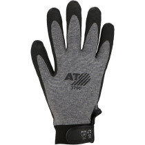 ASATEX® Feinstrick- Handschuhe mit schwarzer HPT®-Beschichtung, Baumwolle
