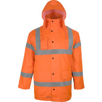 ASATEX® Prevent® Warnschutzparka, PU- beschichtet, Klasse 3