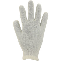 Baumwolltrikot-Handschuhe, Damengröße, 12 Paar