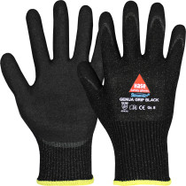 HASE Schnittfeste Montagehandschuhe Genua Grip Black