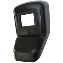 JAS Handschutzschild Type 4/KI², gekröpft, glasfaserverstärkter Kunststoff, 90 x 110 mm, ohne Schutzgläser