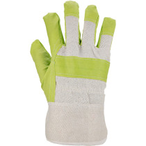 Kunstleder-Handschuhe, Größe 10,5