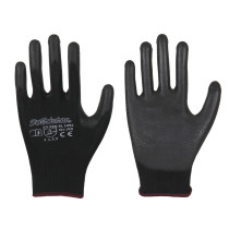 LEIPOLD Solidstar® Feinstrick-Handschuhe mit Polyuretan-Beschichtung, schwarz, VPE = 12 Paar