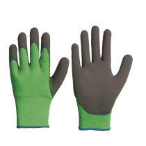 LEIPOLD Solidstar® Winterhandschuhe Thermo-Grip mit brauner Latex-Beschichtung , VPE = 6 Paar