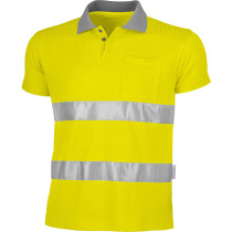 QUALITEX Warnschutzpoloshirt Signal