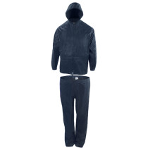 Regenset mit Jacke, Bundhose und Kapuze