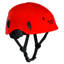 Schutzhelm - CADI - für Höhenarbeit und Rettung nach EN 12492, rot, Universalgröße 57 cm bis 68 cm