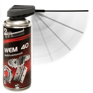 2m WEM 40 Multifunktionsöl mit Multikopf, 400 ml - 2
