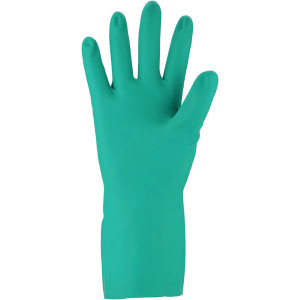 ASATEX ®- Chemikalienschutz-Handschuhe, Nitril, Kat III, grün, Größe 7 - 2