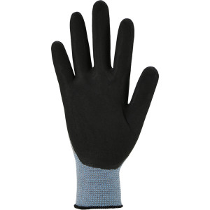 ASATEX® HIT091 Feinstrick-Handschuhe mit grauer Nitril- Mikroschaumbeschichtung, Größe 6 - 2