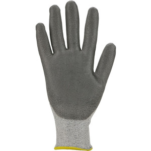 ASATEX® Ninja Schnittschutz-Handschuhe mit grauer PU- Beschichtung, Schnittschutzstufe 5, Größe 8 - 2