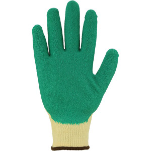 ASATEX® Strick-Handschuhe mit grüner Latex-Beschichtung, Kat II, Größe 8 - 2