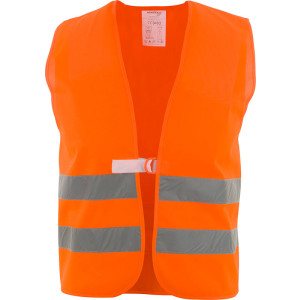 ASATEX® Warnschutzweste, Mischgewebe, Klasse 2, orange, Universalgröße