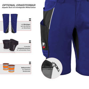 Grizzlyskin IRON Shorts blau | schwarz, Größe N42 - 3
