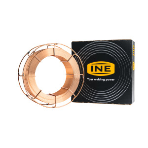 INE Schweißdraht (Drahtelektrode) INEFIL 19.12, G4Si1 (SG 3), verkupfert, auf K300, 15 kg