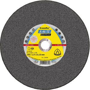 KLINGSPOR Trennscheibe A 46 TZ Special, 115 x 1,6 x 22,23 mm, gerade, 25 Stück