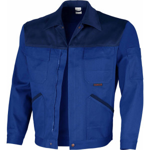 QUALITEX Bundjacke Image, kornblau/marineblau, Größe 102 - 1