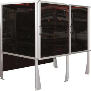 Schutzscheibe View, Polycarbonat 3 mm, 2.050 x 1.250 mm, bronze