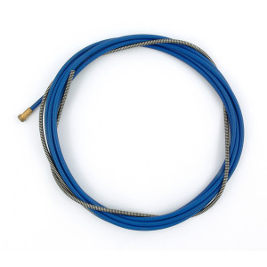 TBi Drahtführungsspirale für Stahldraht, blau, 0,8 - 1,0 mm, 3 m