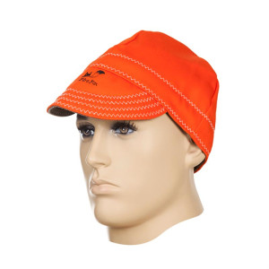 WELDAS® Fire Fox™ Mütze, flammenhemmende Baumwolle, orange, Größe 1