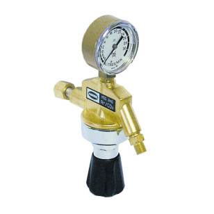 HARRIS Entnahmestellendruckminderer Argon/CO₂, Modell 846, Arbeitsmanometer