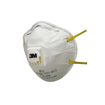 3M™ Atemschutzmaske 8812, Schutzstufe FFP1NRD/V, mit Ausatmungsventil, VPE = 10 Stück