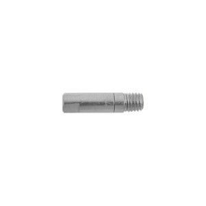 TBi Stromdüse M6 x 25 mm, E-Cu, vernickelt, 0,6 mm, Pack á 10 Stück