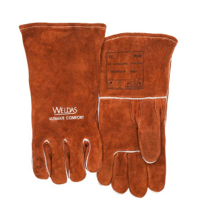 WELDAS® Schweißerhandschuhe, Rindspaltleder, für linke Hände (Paar), Größe L - 2