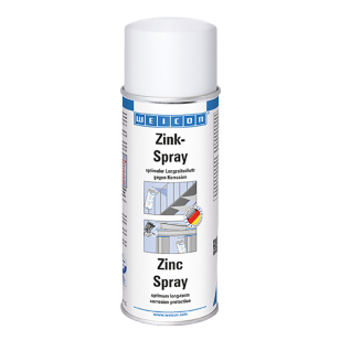 WEICON Zink-Spray, 400 ml, RAL 9006 WEICON Zink-Spray, 400 ml, RAL 9006