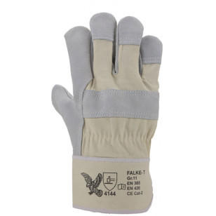 ASATEX® FALKE-T Rindspaltleder- Handschuhe, Größe 11, 12 Paar