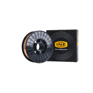 INE Schweißdraht (Drahtelektrode) INEFIL, G3Si1 (SG 2), verkupfert, 0,8 mm, auf D200, 5 kg INE Schweißdraht (Drahtelektrode) INEFIL, G3Si1 (SG 2), verkupfert, 0,8 mm, auf D200, 5 kg