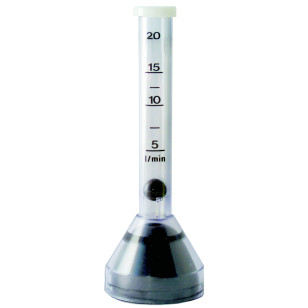 Schutzgasmessgerät für Argon/CO2, 5-20 l/min.