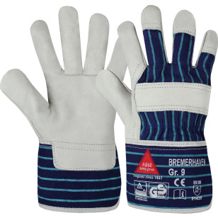 HASE Arbeitsschutzhandschuhe Bremerhaven aus Rindnarbenleder HASE Arbeitsschutzhandschuhe Bremerhaven aus Rindnarbenleder