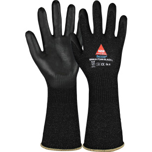 HASE Schnittfeste Montagehandschuhe Genua Foam Black HASE Schnittfeste Montagehandschuhe Genua Foam Black