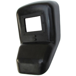 JAS Handschutzschild Type 4/KI², gekröpft, glasfaserverstärkter Kunststoff, 90 x 110 mm, ohne Schutzgläser JAS Handschutzschild Type 4/KI², gekröpft, glasfaserverstärkter Kunststoff, 90 x 110 mm, ohne Schutzgläser