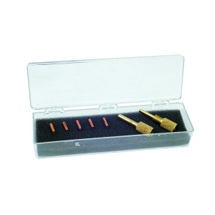 Orbital-Set für Turbo-Sharp®, zum Anschleifen kurzer Elektroden bis 15 mm Orbital-Set für Turbo-Sharp®, zum Anschleifen kurzer Elektroden bis 15 mm