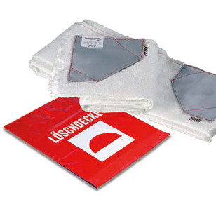 JUTEC Löschdecke aus texturiertem E-Glasgewebe, 1.800 x 1.600 mm JUTEC Löschdecke aus texturiertem E-Glasgewebe, 1.800 x 1.600 mm