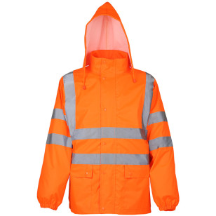 LEIPOLD LeikaTex® Warnschutzregenjacke LEIPOLD LeikaTex® Warnschutzregenjacke