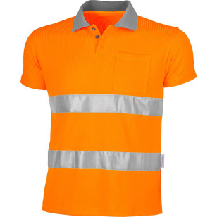 QUALITEX Warnschutzpoloshirt Signal QUALITEX Warnschutzpoloshirt Signal