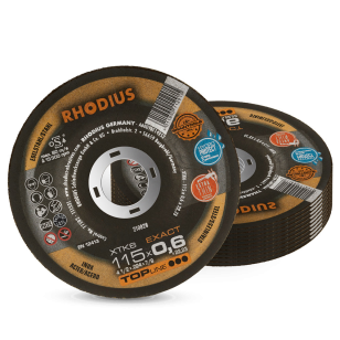 Rhodius Trennscheibe extradünn XTK6 EXACT, gekröpft Rhodius Trennscheibe extradünn XTK6 EXACT, gekröpft