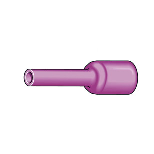 TBi Keramische Gasdüse für Gaslinse L für SR 17, SR 18 und SR 26, L 76,0 mm, Pack á 5 Stück TBi Keramische Gasdüse für Gaslinse L für SR 17, SR 18 und SR 26, L 76,0 mm, Pack á 5 Stück