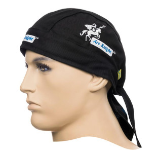 WELDAS® Arc Knight™ Kopfbedeckung, Design Bandana, Baumwolle, schwarz WELDAS® Arc Knight™ Kopfbedeckung, Design Bandana, Baumwolle, schwarz